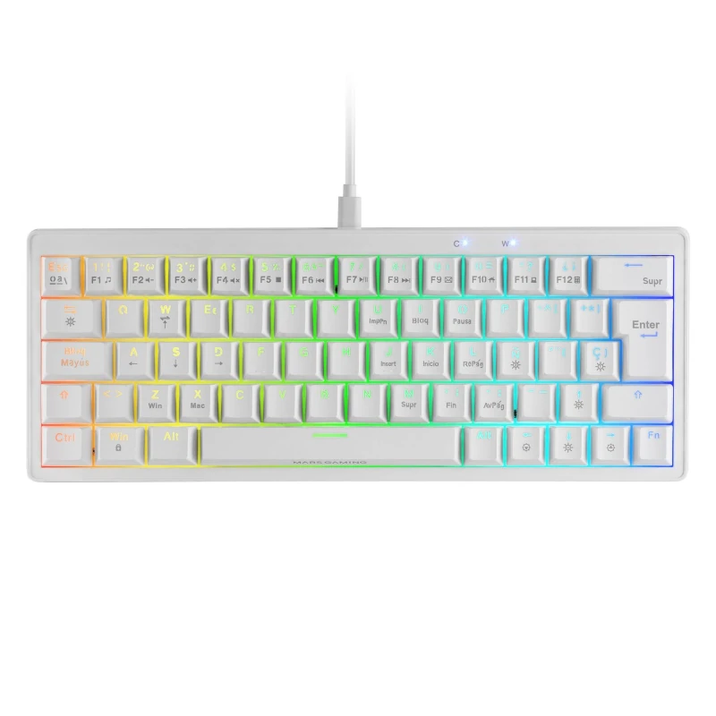 MARS GAMING TECLADO MECÁNICO RGB COMPACTO 60%