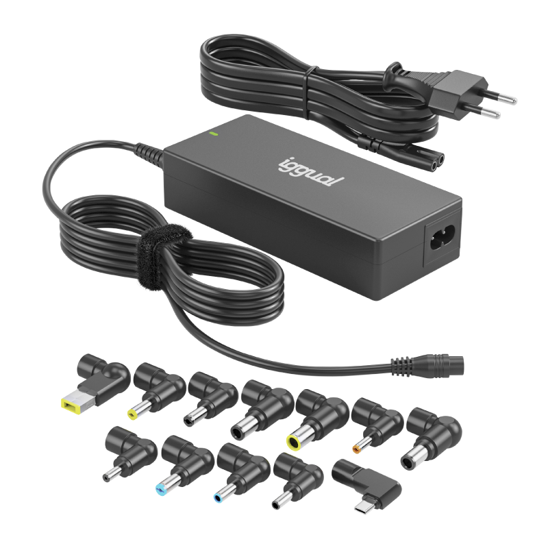 iggual Cargador Universal Automático CUA-C-12T-90W