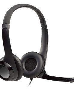 Logitech Auricular+Mic H390 USB Negro