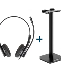 iggual Kit auriculares ENC3030 + soporte SA22
