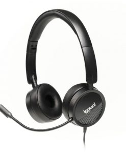 iggual Auriculares con micro Dual Tech USB-3,5 mm