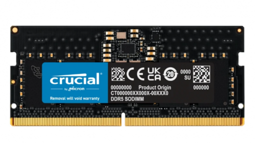 Crucial CT8G48C40S5 8GB soDIMM CL40 4800MHz DDR5