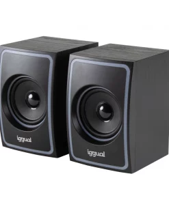iggual Altavoces 2.0 10W mini-jack + USB Bluetooth