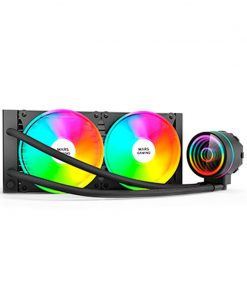 MARS GAMING Refrigeracion ML-ONE240 2X12CM Black