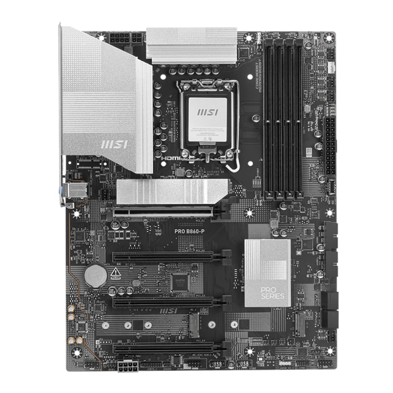 MSI Placa Base PRO B860-P ATX DDR5 1851 - Imagen 2
