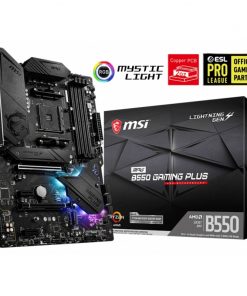 MSI Placa Base MPG B550 GAMING PLUS DDR4 ATX AM4