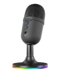 MARS GAMING MICRÓFONO DE ESTUDIO ARGB, SILENCIAR