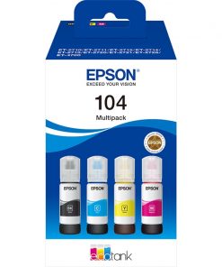 Epson Botellas Multipack Ecotank 104 4 Colores