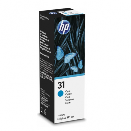 HP Cartucho Kit de Relleno de Tinta 31 Cian - Imagen 2
