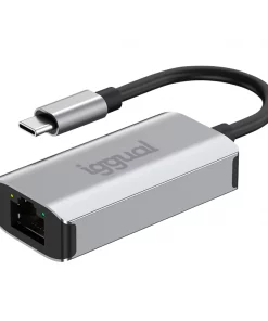 iggual Adaptador tipo C a RJ45 Gigabit 1000Mbps