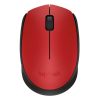 Logitech Ratón Inalámbrico 1000 dpi Neg-Rojo