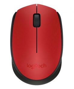 Logitech Ratón Inalámbrico 1000 dpi Neg-Rojo